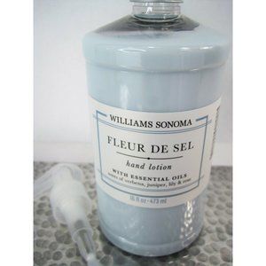 Williams Sonoma Hand Lotion Essential Oils Fleur De Sel